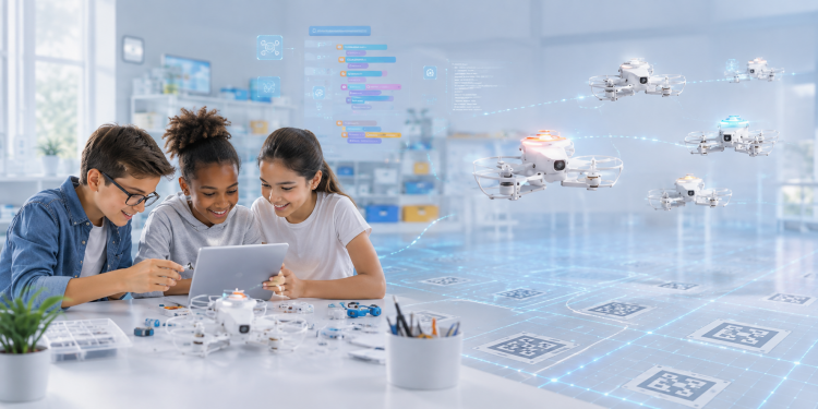 Nieuwe LiteBee drones voor onderwijs, programmeren en droneformaties