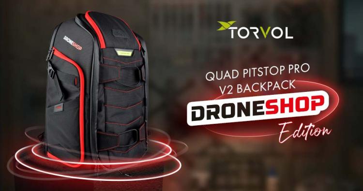Torvol Quad Pitstop PRO V2 Backpack - Droneshop Edition