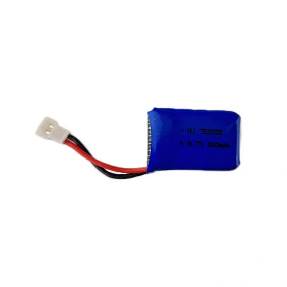 200mAh 3.7V 1S LiPo Accu - MX2.0