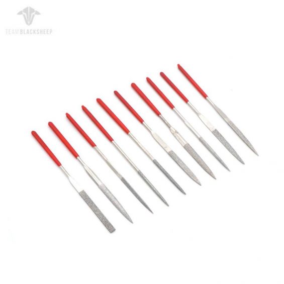 10-delige Diamant Vijlen Set