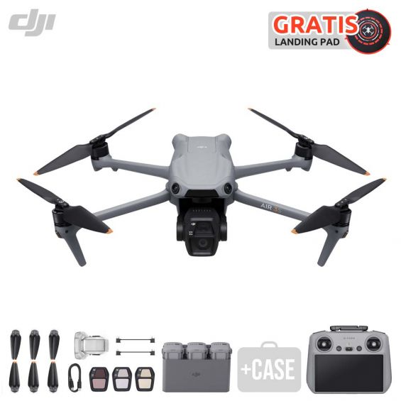 DJI Air 3S - Fly More Combo + DJI RC 2 Smart Controller