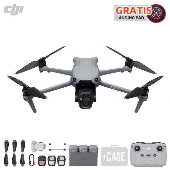 DJI Air 3S - Fly More Combo + DJI RC-N3 Remote Controller