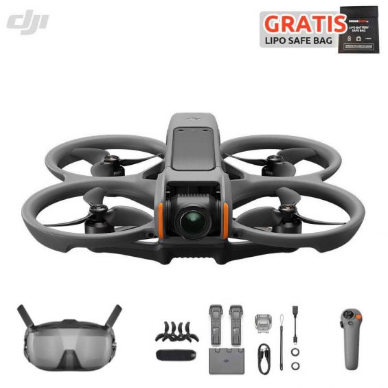 DJI Avata 2 - Fly Smart Combo (Three Batteries)