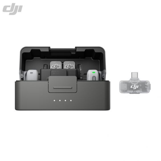 DJI Mic Mini 2 - 2 TX + 1 Mobile RX + Charging Case