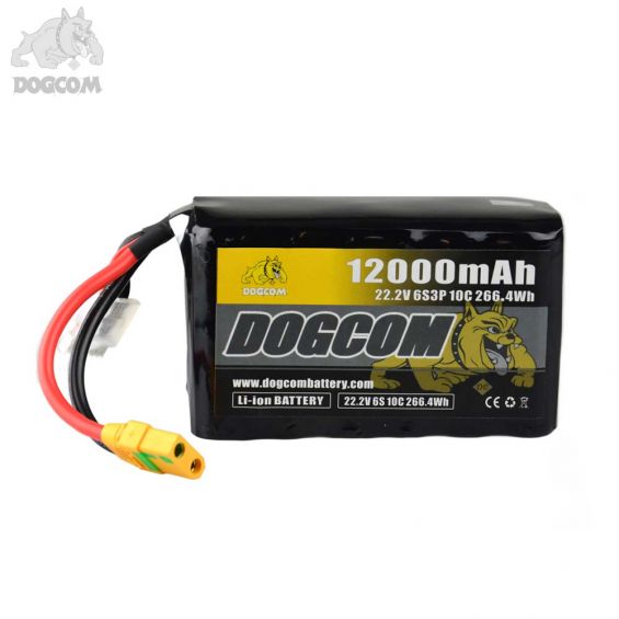 DOGCOM 21700 12000mAh 6S2P 22.2V Li-ion - XT90