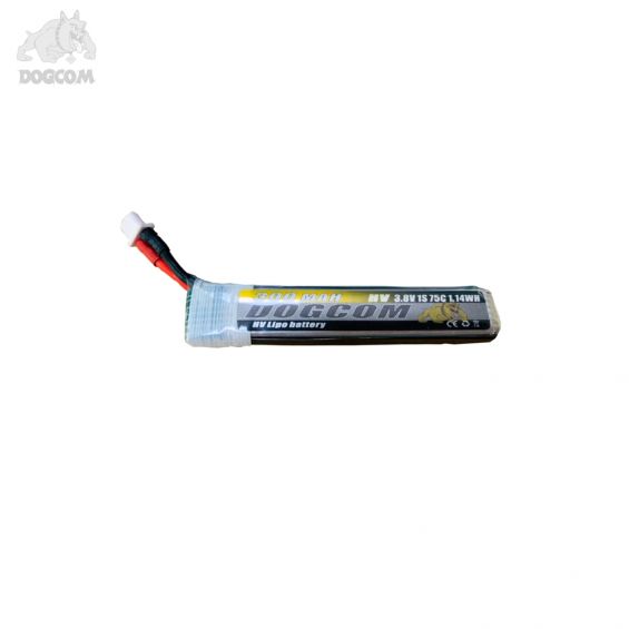 DOGCOM 300mAh 75C 1S 3.8V HV LiPo Accu - A30