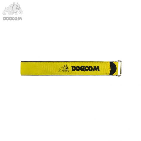 DOGCOM LiPo Battery Strap - Geel - 35cm