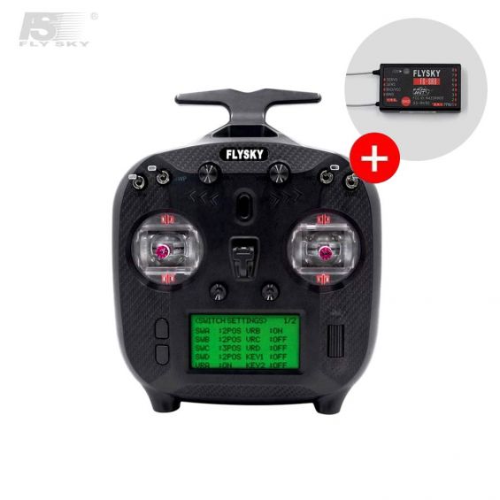 FlySky ST8 Remote Controller + FS-SR8 Receiver