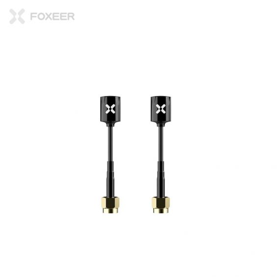 Foxeer Micro Lollipop 5.8GHz FPV Antenne (2 stuks) - ZWART - RHCP - SMA