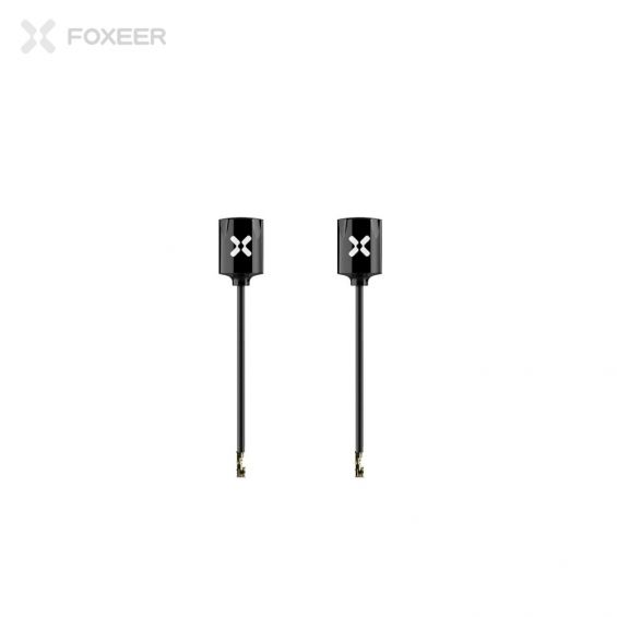 Foxeer Micro Lollipop 5.8GHz FPV Antenne (2 stuks) - ZWART - RHCP - U.fl