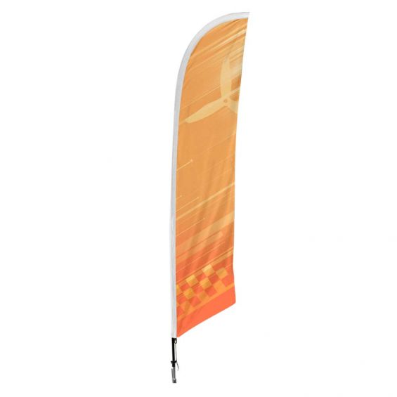 FPV Drone Racing Vlag (4 meter) - ORANJE