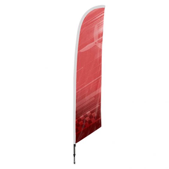 FPV Drone Racing Vlag (4 meter) - ROOD