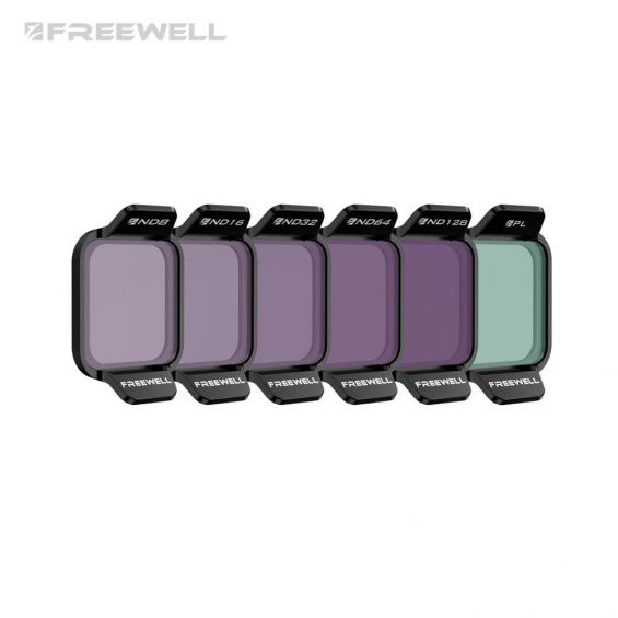 Freewell Standard Day ND Filters (6-pack) voor DJI Flip