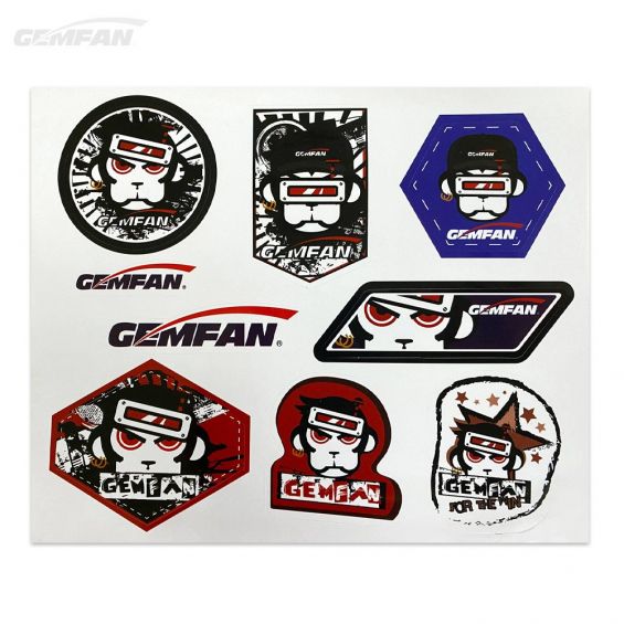 Gemfan Stickervel