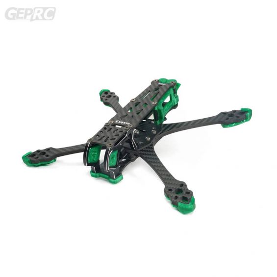 GEPRC GEP-MK5X O3 Squashed X Frame Kit - PRO - GREEN