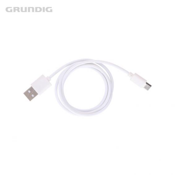 Grundig USB naar USB-C Sync- en Laadkabel - 100cm