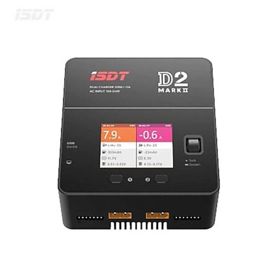 ISDT D2 MKII 1-6S Dual LiPo Acculader