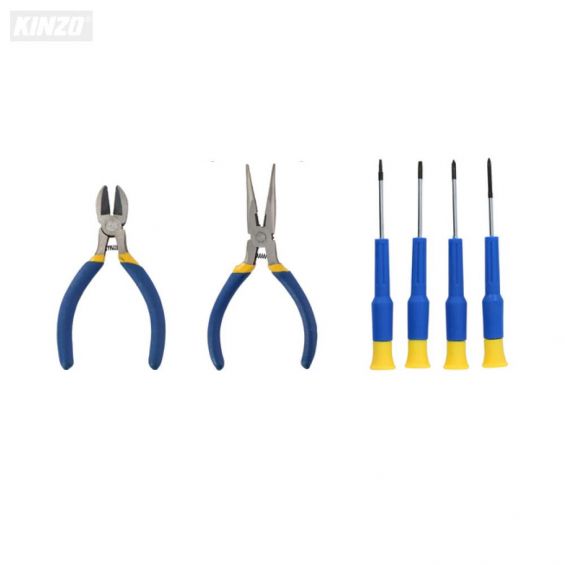 Kinzo 6-delige Precisie Gereedschapset