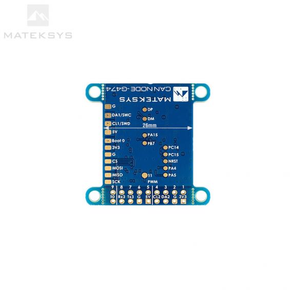 Mateksys CAN-G474 AP_Periph CAN Node