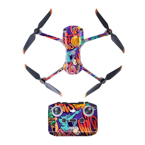 Protective Skin voor DJI AIR 2S - WILD PARTY