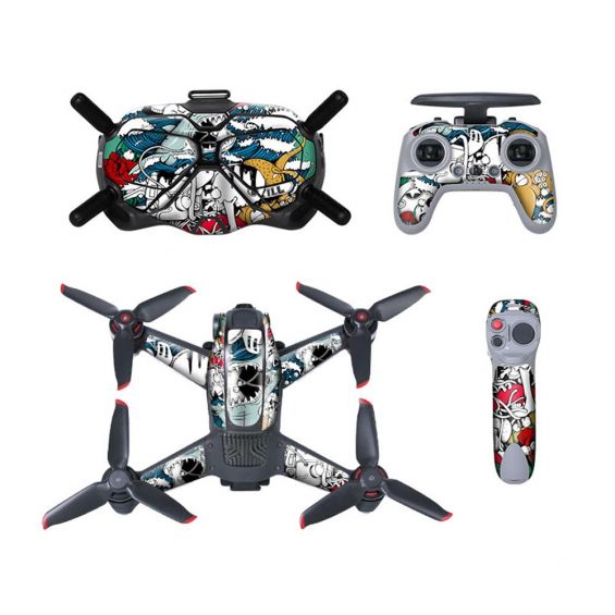 Protective Skin voor DJI FPV Combo - NAUTICAL LEGEND