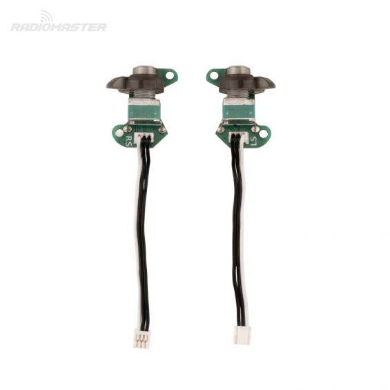 RadioMaster TX16S MK3 - LS/RS Side Knob + Side Scroll Wheel - Transparent Black