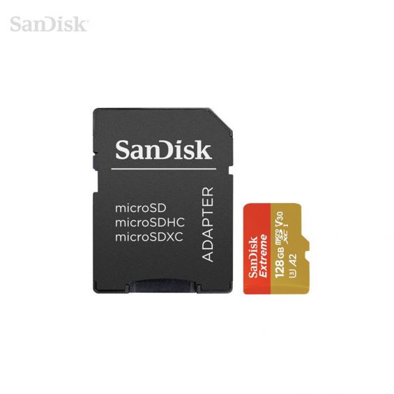 SanDisk Extreme MicroSD geheugenkaart - 128GB