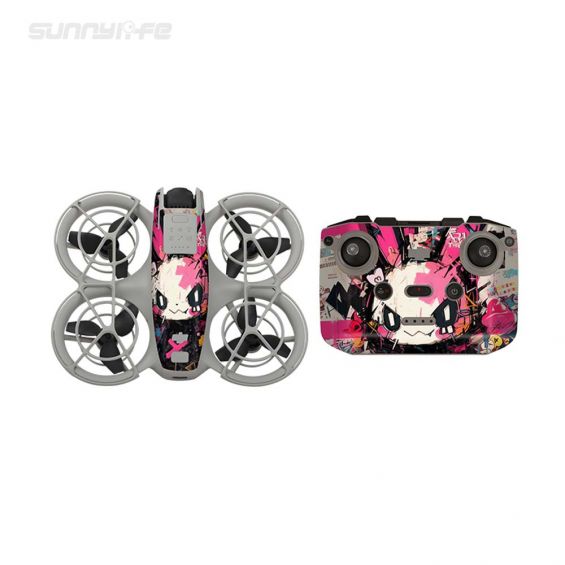 Skin Wrap voor DJI Neo drone + RC-N3 controller - PINK RABBIT