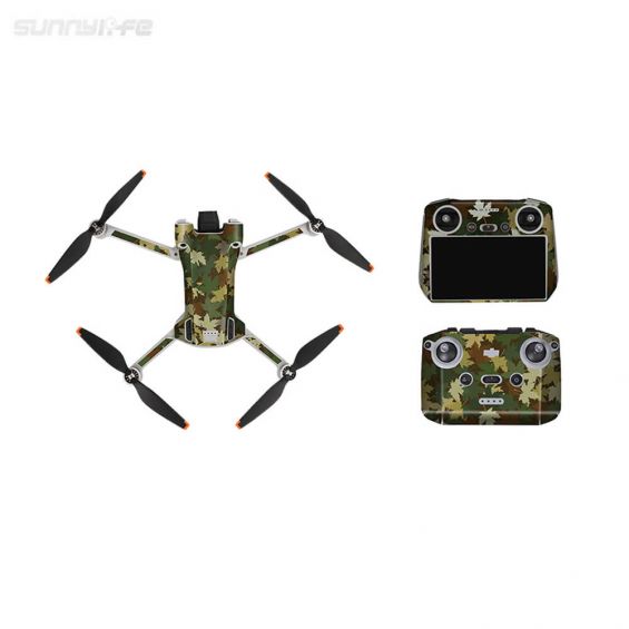 Protective Skin voor DJI Mini 3 Pro - Maple Camo