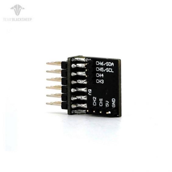 TBS Crossfire Nano RX 6ch PWM Adapter