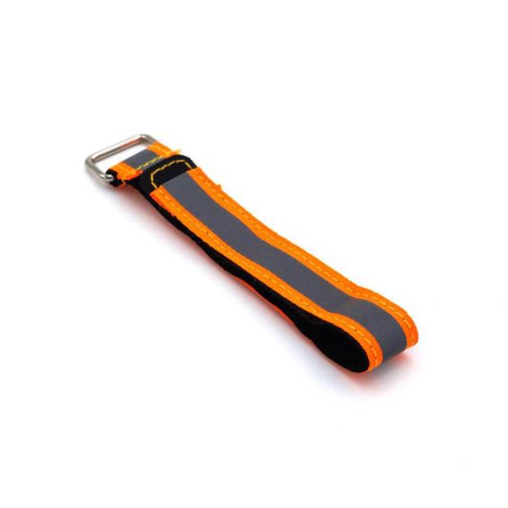 VivaFPV HighVis Battery Strap (Orange) - 25 cm