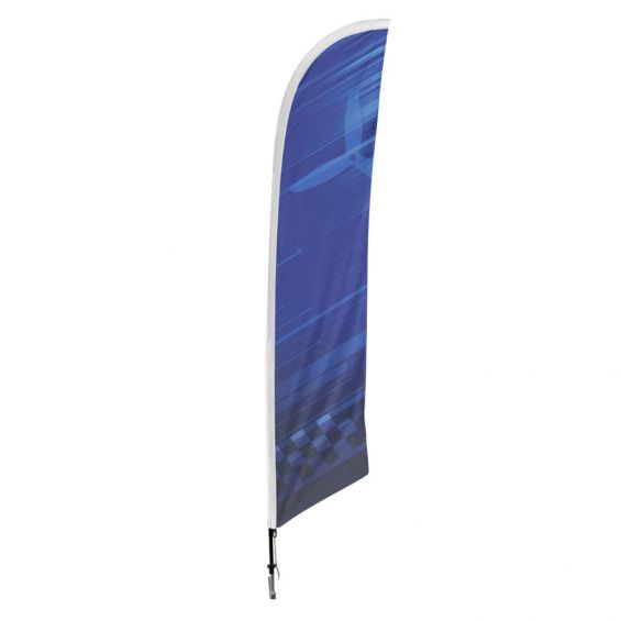 FPV Drone Racing Vlag (4 meter) - BLAUW
