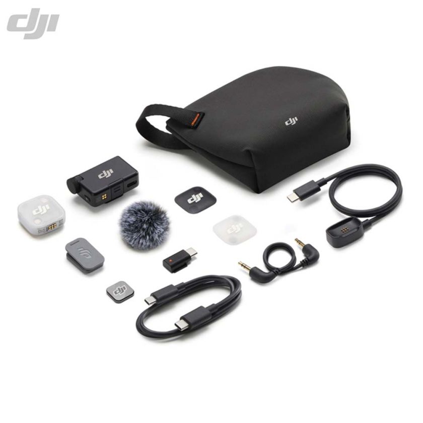 DJI Mic Mini 1TX + 1RX ワイヤレスマイク DJI Mic Mini 2 - 1 TX + 1 RX