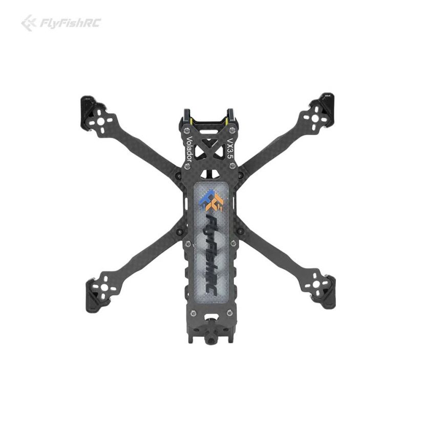 FlyFish RC Voladro O4 VX3.5 - FRAME KIT - BLACK