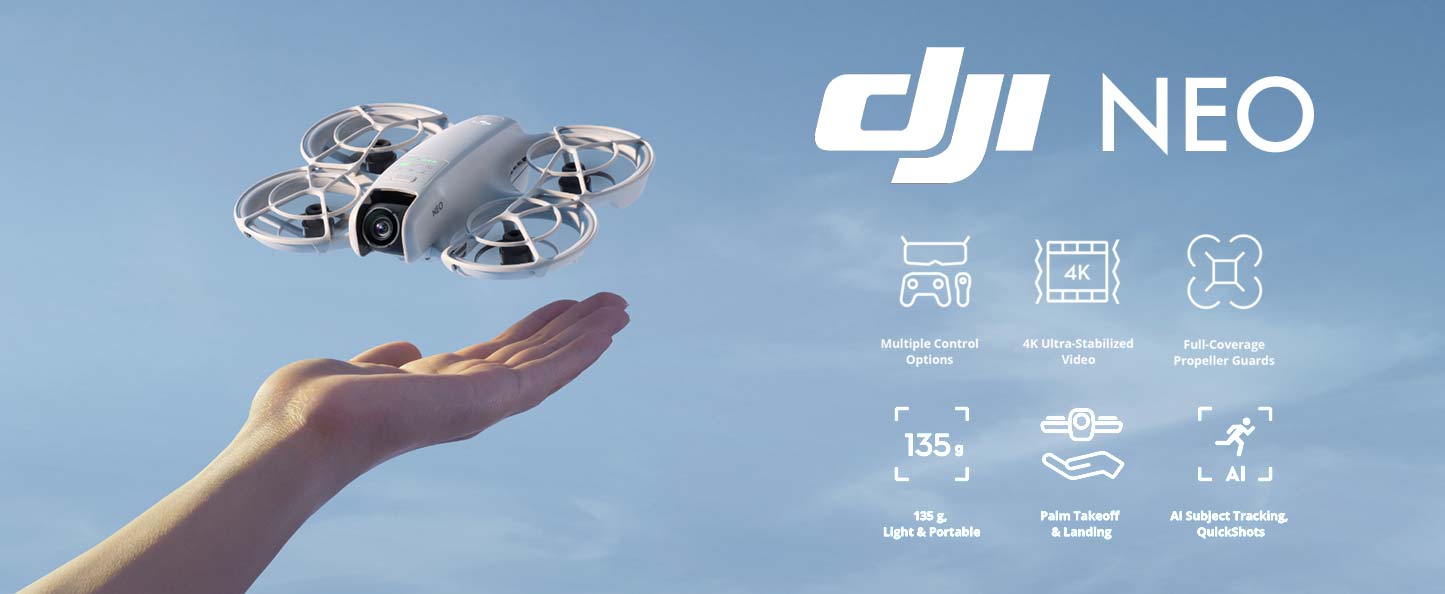 DJI Neo: Innovatie op je handpalm