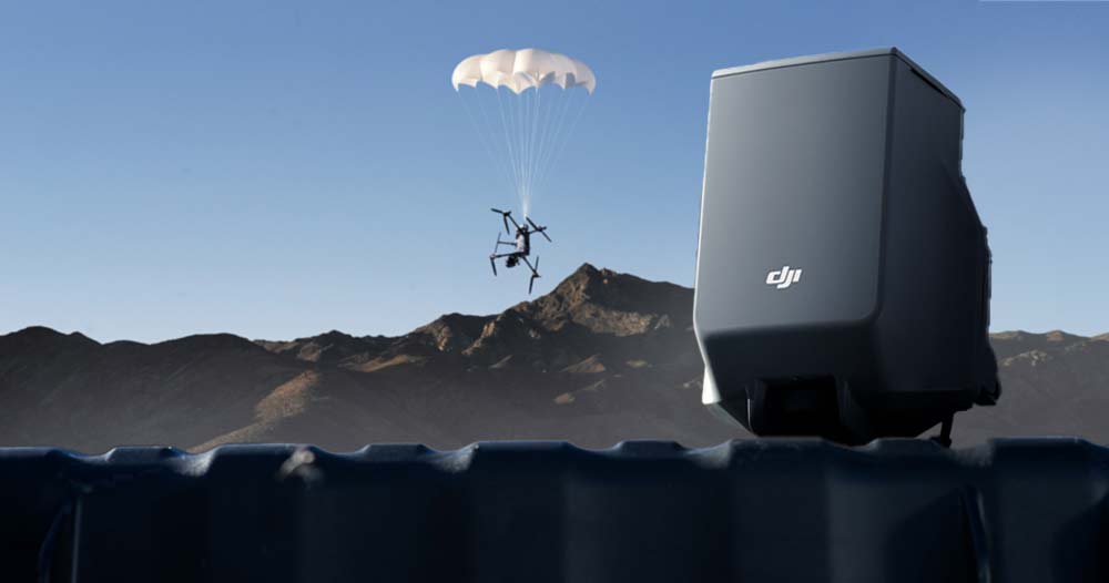 NIEUW: DJI AP100 Parachute voor Matrice 400