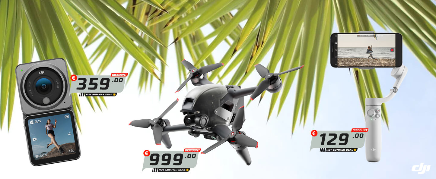 Hete deals in de DJI Hot Summer Sale