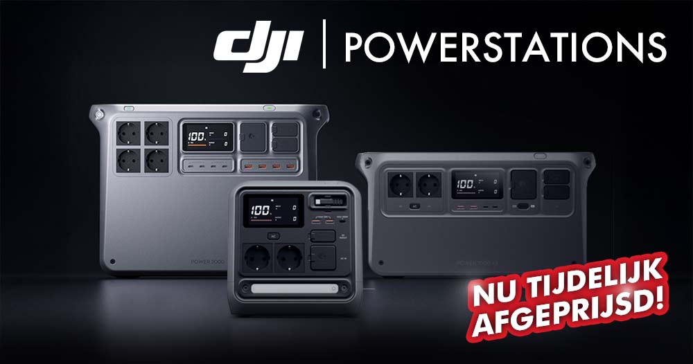 DJI Power Stations nu tijdelijk afgeprijsd!