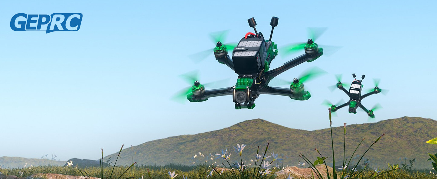 GEPRC frames voor DJI O4 nu verkrijgbaar