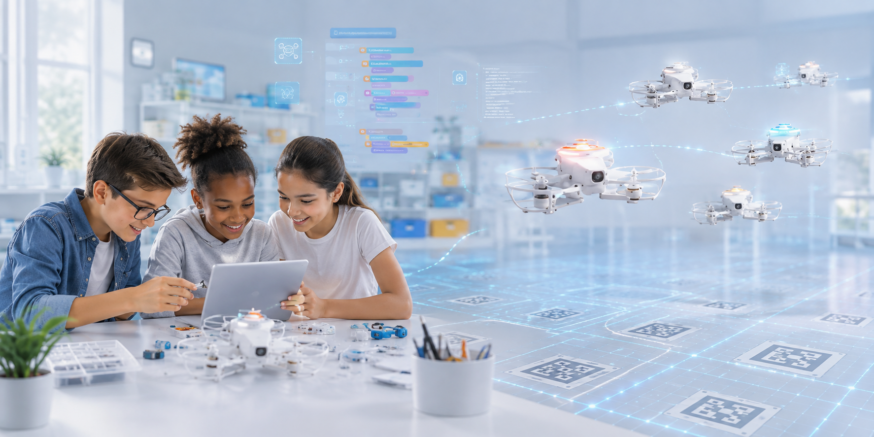 NIEUW: LiteBee drones voor onderwijs, programmeren en droneformaties