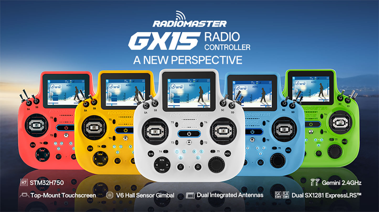 NIEUW: RadioMaster GX15
