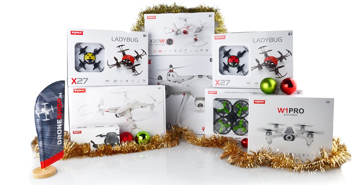 Nieuwe modellen Syma drones nu verkrijgbaar