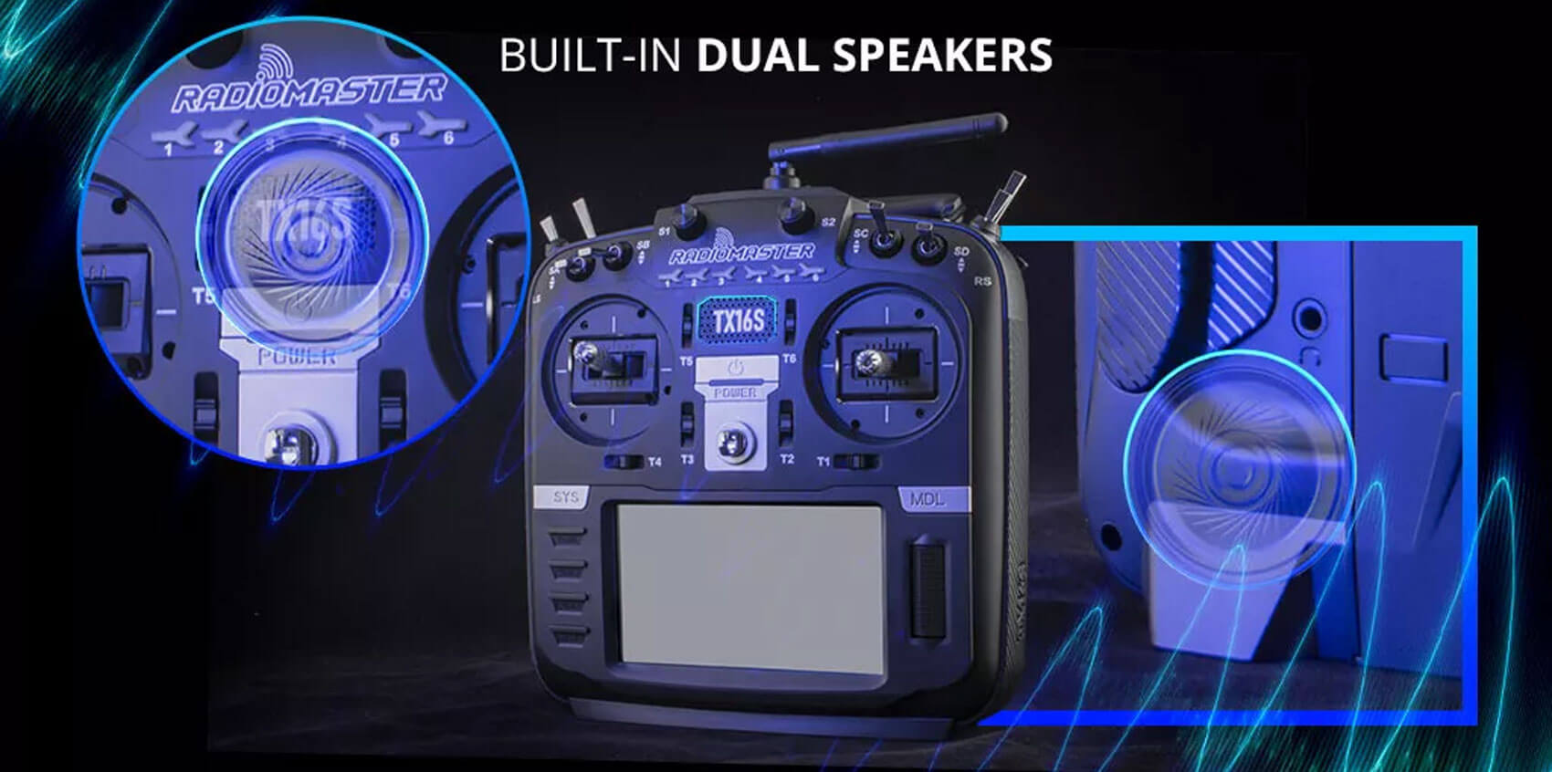 RadioMaster TX16S MKII MAX Pro (MODE 2) - MCK Edition