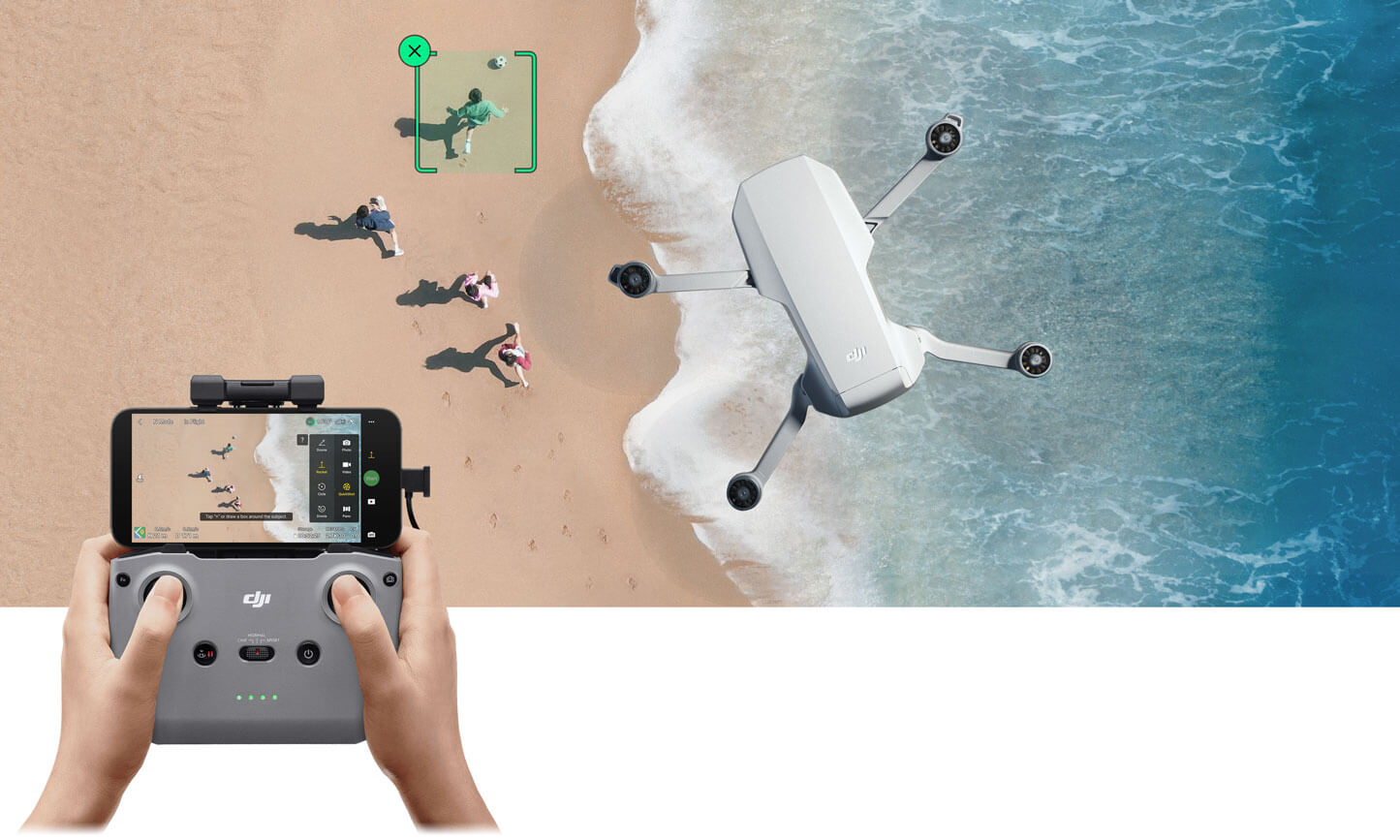 DJI Mini 2 SE drone controller
