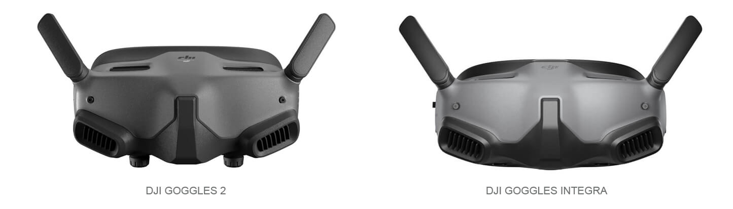 DJI Goggles 2 en DJI Goggles Integra